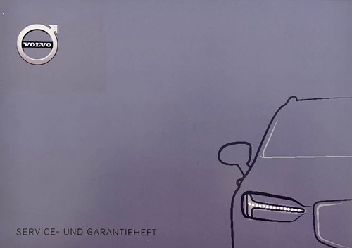 Volvo serviceheft für benzin - volvo,