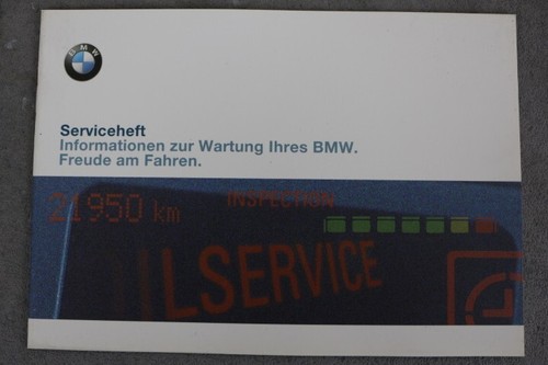 Bmw serviceheft wartungsheft - bmw,