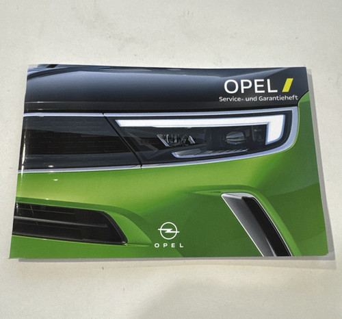 Original opel serviceheft - original,