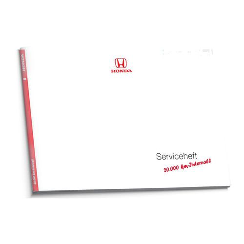 Honda wartungsheft - honda,