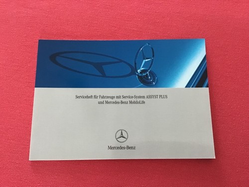 Original mercedes serviceheft - mercedes,