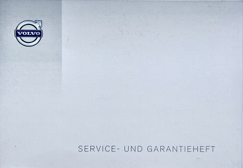 Volvo serviceheft - volvo,