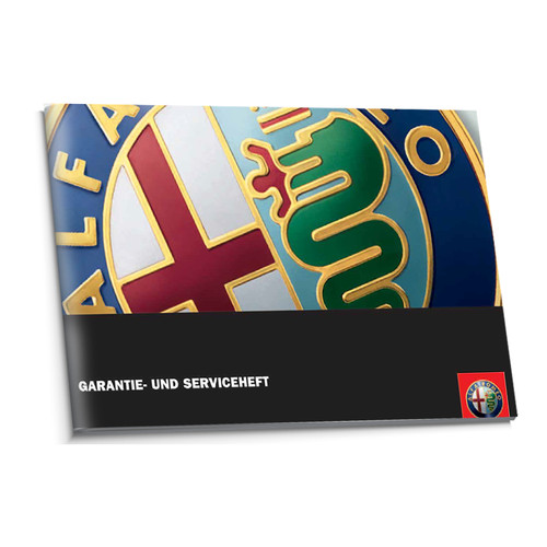 Alfa romeo serviceheft - alfa,