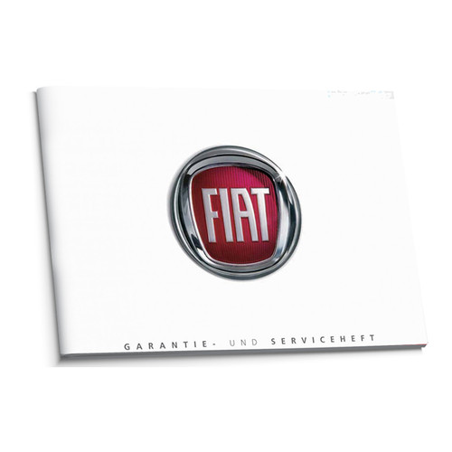 Fiat deutsches serviceheft - fiat,