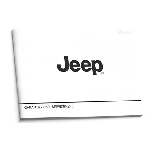 Jeep serviceheft wartungsheft - jeep,