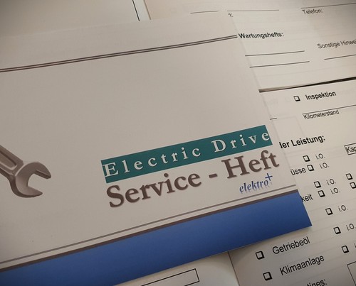 Auto serviceheft - e,