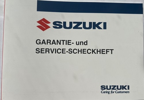 Suzuki serviceheft - suzuki,