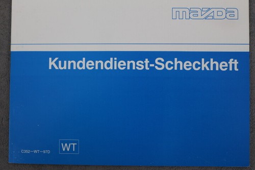 Mazda kundendienst scheckheft - mazda, kundendienst-scheckheft