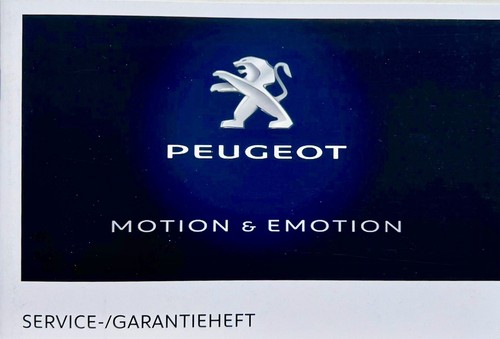 Peugeot serviceheft - peugeot,