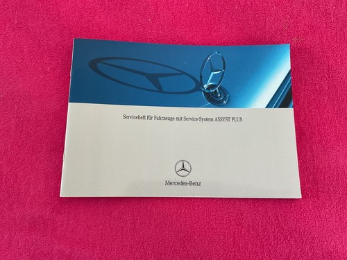 Original mercedes serviceheft - mercedes,