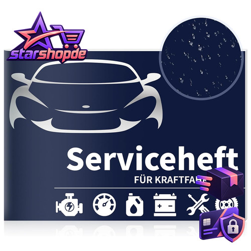 Stück serviceheft kfz - 1,