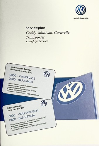 Volkswagen serviceheft für - vw,