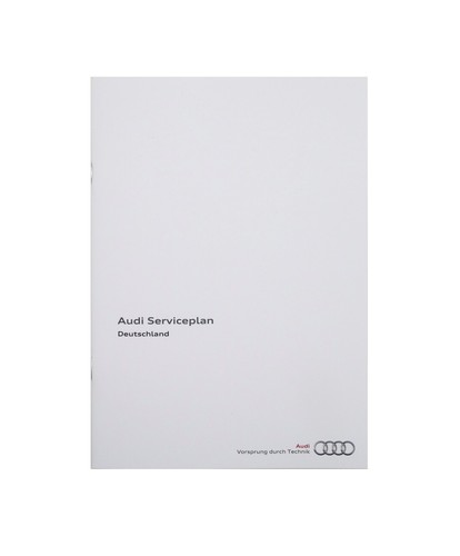 Audi serviceplan serviceheft - serviceplan,